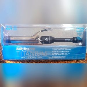 BabylissProTitanium 1 1/4 curling iron. Brand new in box
